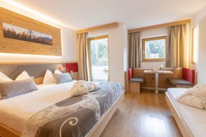 Camera Tripla Mountain View Berghotel Miramonti
